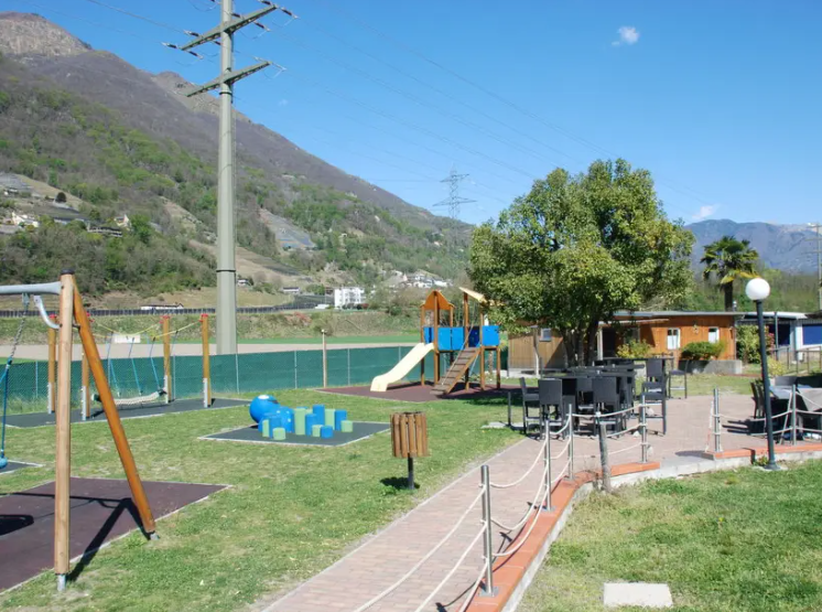 piscina Camping Isola Gudo Ticino